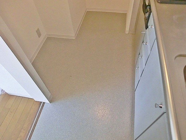 ＬＡＮＡＩ　ＣＯＵＲＴ　２５のキッチン|キッチンスペースです。