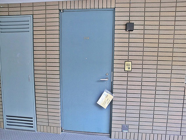 ＬＡＮＡＩ　ＣＯＵＲＴ　２５の玄関|玄関表側です。