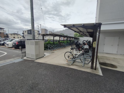 【その他共用部分】 | スタシオンヴィラシゲンド | 駐輪場完備