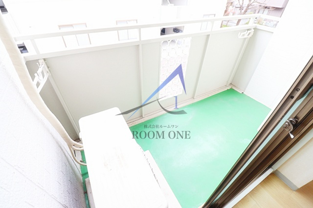 ビラ・ジュニペラス　B棟のバルコニー|バルコニーです。