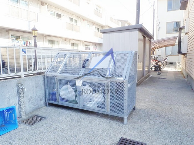 ビラ・ジュニペラス　B棟のその他共用部分|敷地内ごみ置き場です。