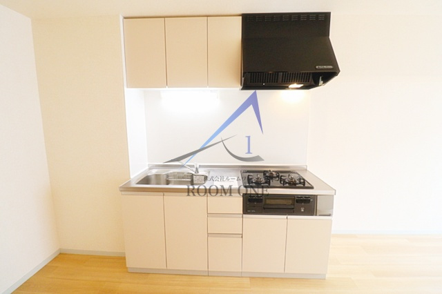 ビラ・ジュニペラス　B棟のキッチン|キッチンです。