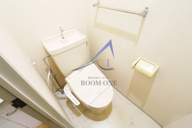 ビラ・ジュニペラス　B棟のトイレ|トイレです。