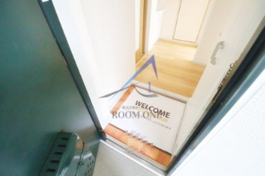 ビラ・ジュニペラス　B棟の玄関|玄関です。