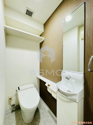 【トイレ】 | BRAVI南堀江 | 同マンション別部屋　参考写真