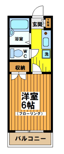 ガーデナ桜上水の間取り