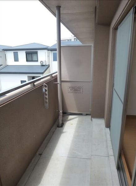 レージュ川原通のバルコニー