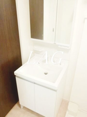 【洗面所】 | ルクール登戸 | 独立洗面台です。