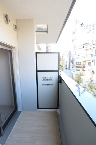 大阪市城東区鴫野西２丁目の賃貸マンションのバルコニー