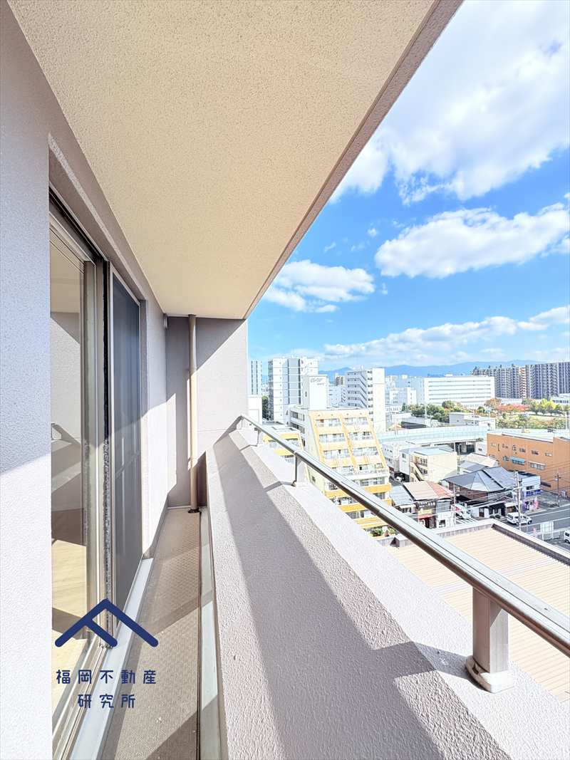 アクロス博多セントラルパークのバルコニー