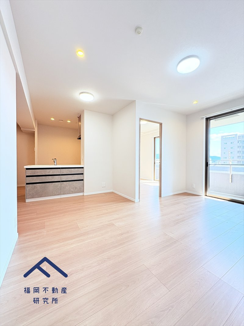 アクロス博多セントラルパークの居間・リビング