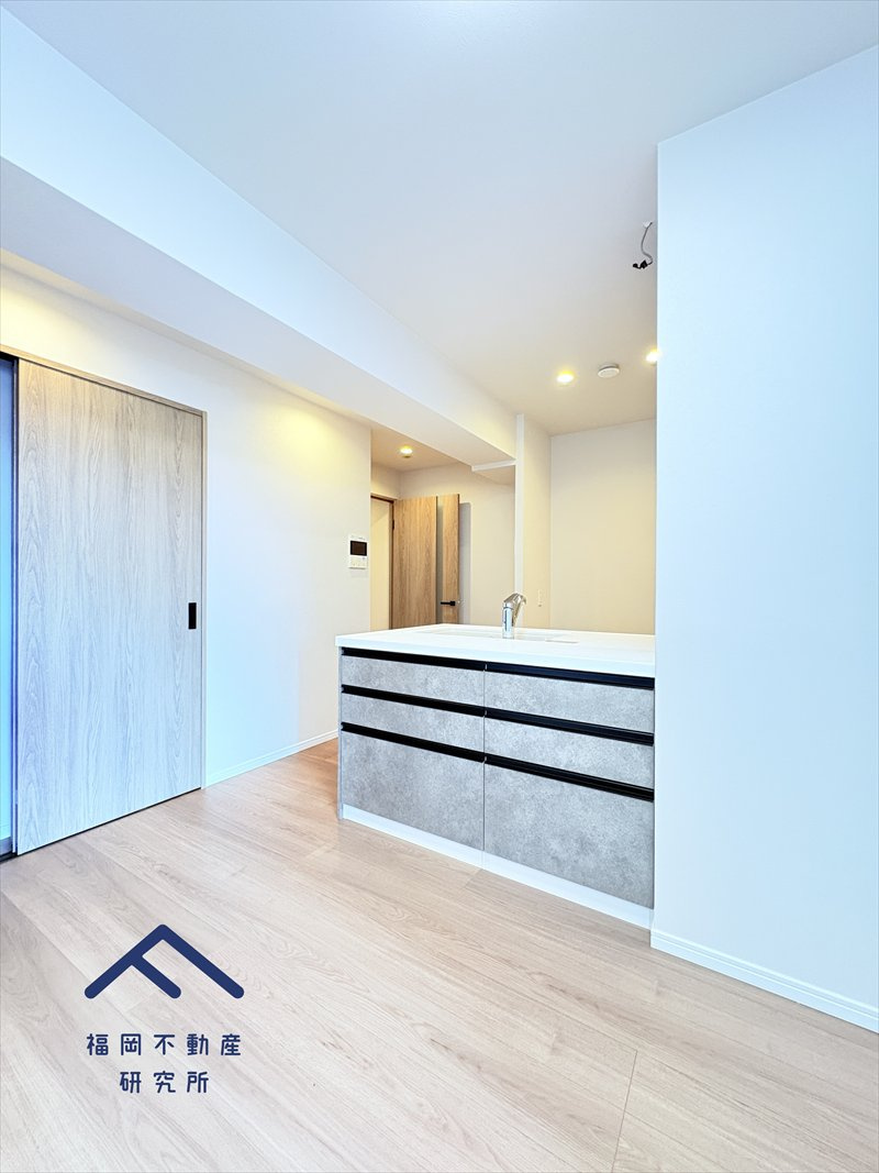 アクロス博多セントラルパークの居間・リビング