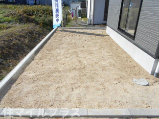 【庭】 | 郡山市御前南5丁目新築一戸建て２棟 | お庭が付いています