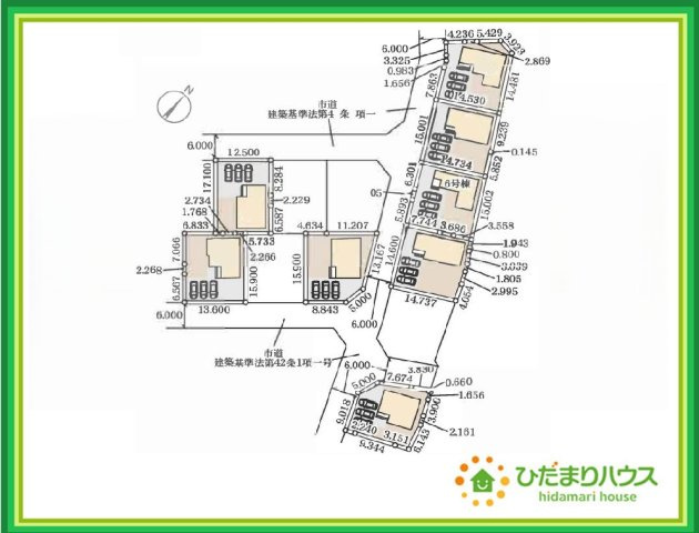 いわき市平泉崎第8　新築戸建　6号棟の区画図|閑静な住宅地で叶える穏やかな新生活☆彡
