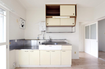 【キッチン】 | ビレッジハウス釈迦内1号棟 | 同一物件・同一タイプの間取りの写真です