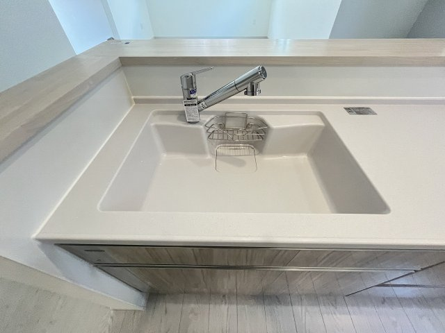 【キッチン】 | 糟屋郡粕屋町長者原東3丁目1期　1号棟（全1棟）【仲介手数料無料・0円】 | 施工例。施工例は完成時と異なる場合があります。