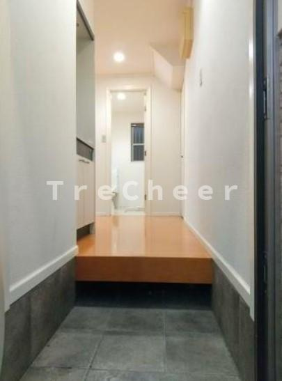 セボセボ町屋B棟の玄関