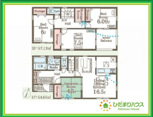 いわき市平泉崎第8　新築戸建　7号棟