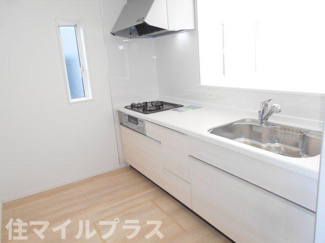 【キッチン】 | 郡山市御前南5丁目新築一戸建て２棟 | お料理しやすいキッチンです