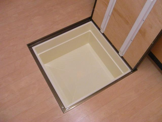 レジデンスヒルズ　ノースコートの収納|床下収納