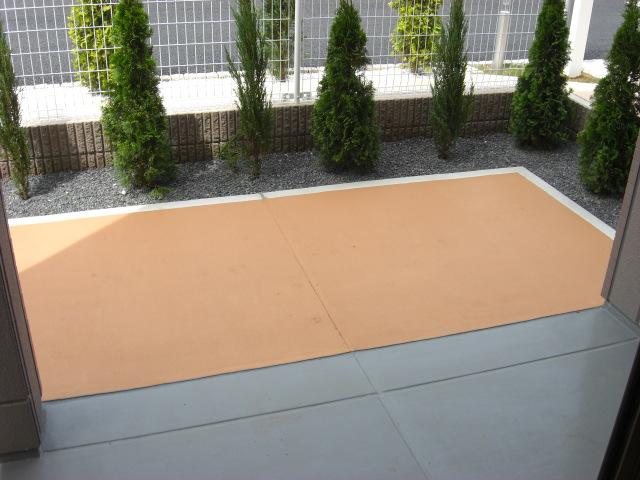 レジデンスヒルズ　ノースコートの庭|専用庭