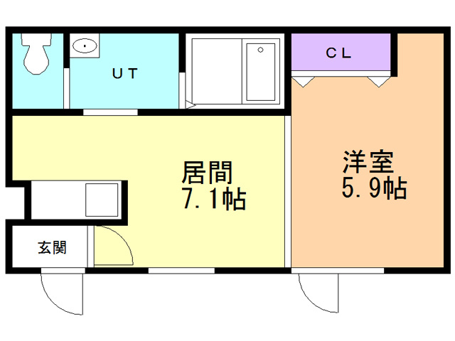 レオーネ・パティオ・ブルーの間取り