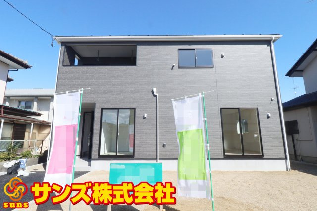 郡山市大槻町字普門寺坦　　１号棟　　大成小学校、大槻中学区の外観|西側から見た外観