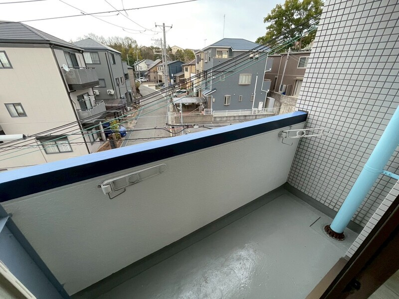 伊川谷マンションのバルコニー