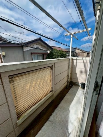 【オーナーチェンジ物件】ふじみ野市亀久保のバルコニー
