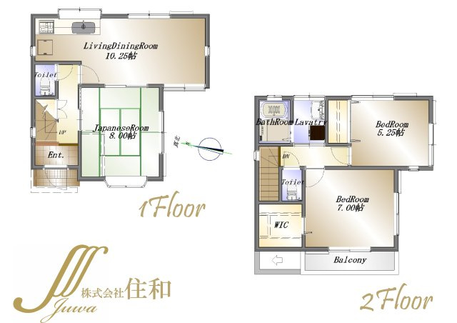 【中古戸建】ふじみ野市亀久保の居間・リビング