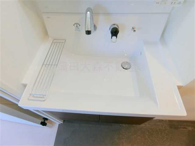 蒲田レーベルの洗面所