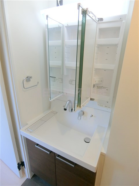 蒲田レーベルの洗面所