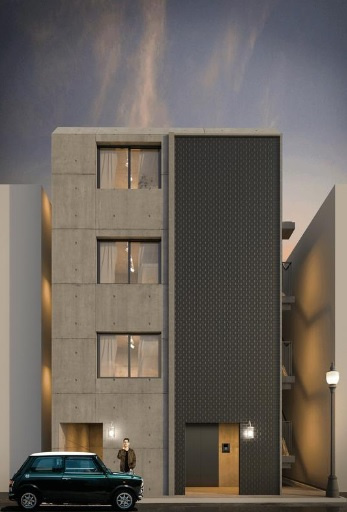 蒲田レーベルの外観パース