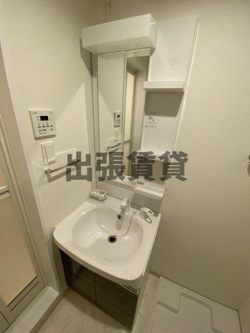 仲介手数料0円！！F asecia 日の出の独立洗面台