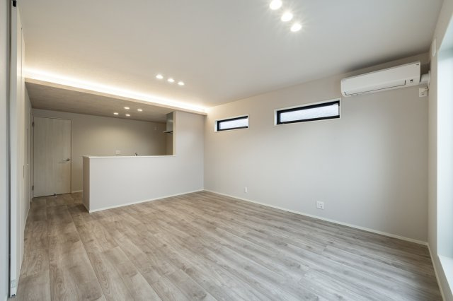 新築分譲［ミラクラスもえぎ野］の居間・リビング