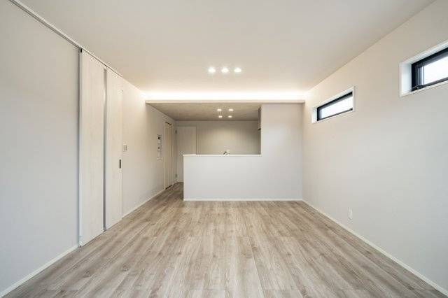 新築分譲［ミラクラスもえぎ野］の居間・リビング