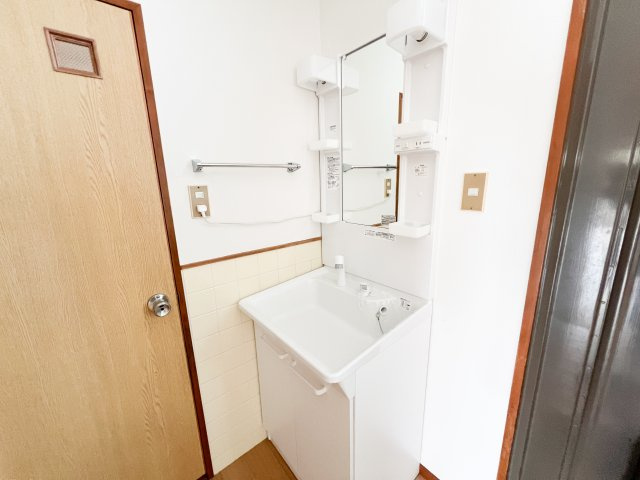 高の森コーポの洗面所