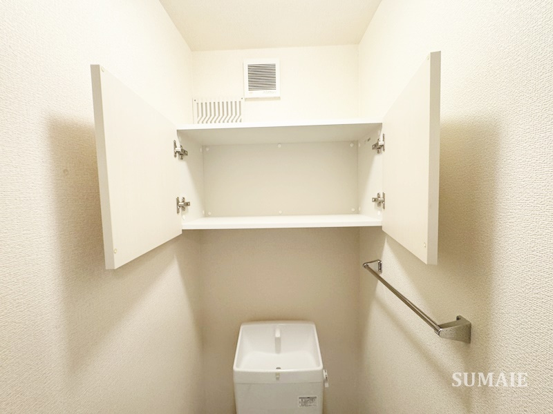ル・ベリエ浮間のトイレ|トイレ収納です