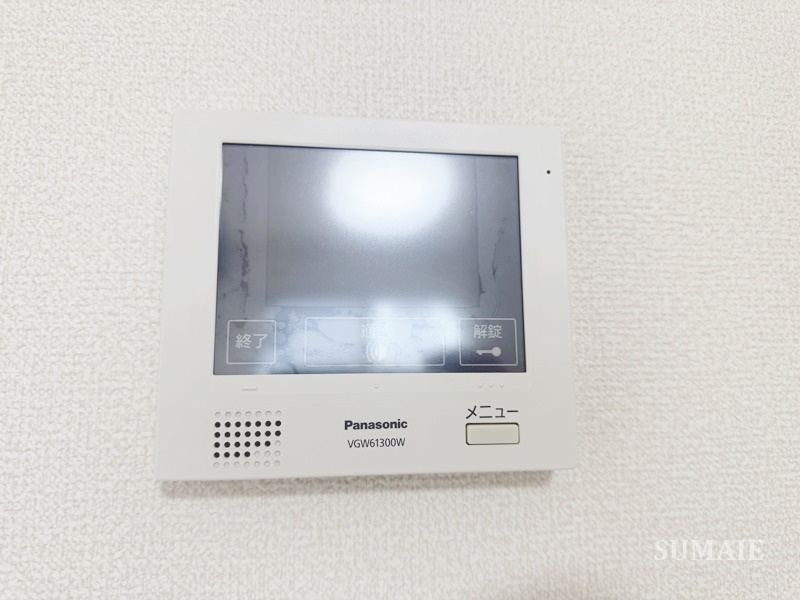 ル・ベリエ浮間のセキュリティ|モニター付きインターホンです