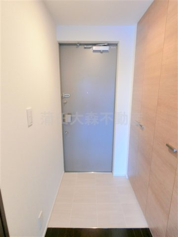 イプセ蒲田の玄関