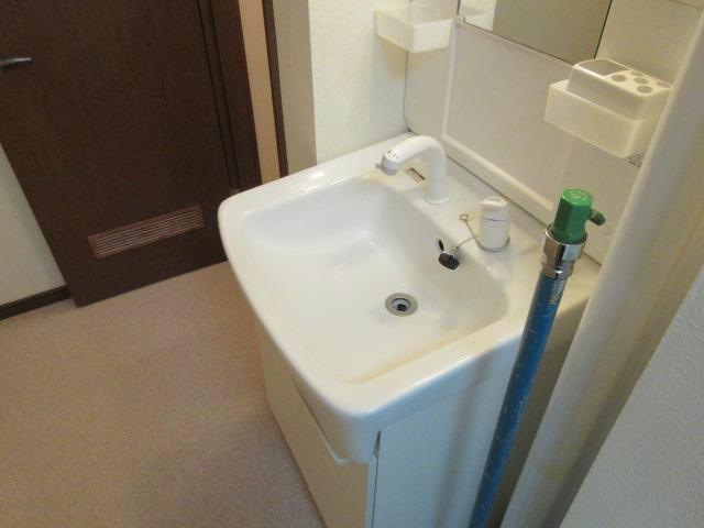 文教荘の洗面所