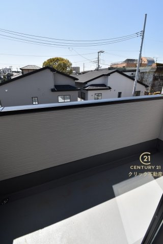 ケイアイフィット　水戸市東台　1期 　3のバルコニー|日当たり良好なバルコニーです。気分転換に出るだけでも、晴れた日にお洗濯物やお布団を一気に干すのも気持ちがいい♪