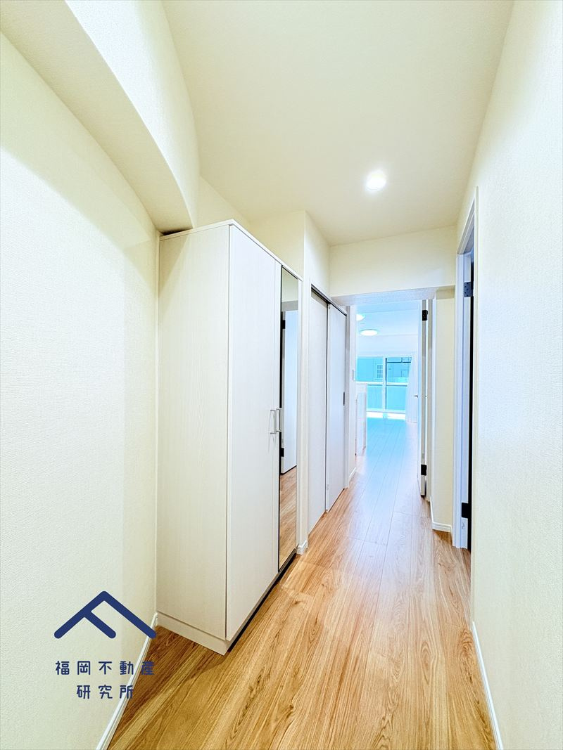 ダイナコート高宮の玄関