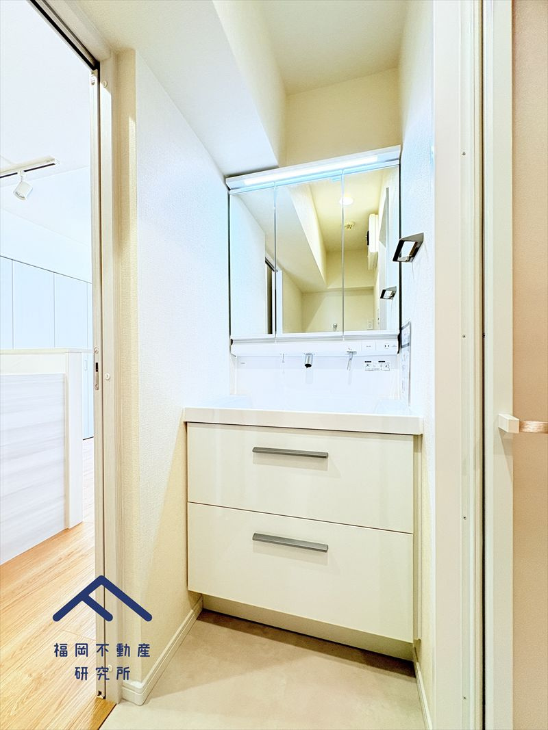 ダイナコート高宮の独立洗面台