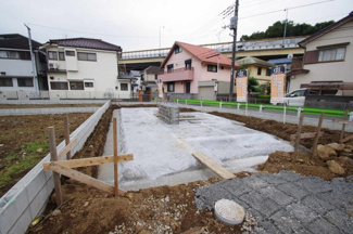 【外観】 | 【仲介手数料無料！！】日野市新町3丁目　新築戸建て（9期全6棟）A号棟　5380万円 | A号棟　10月24日撮影