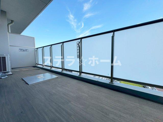 エスリード南茨木のバルコニー|広々としたバルコニーです