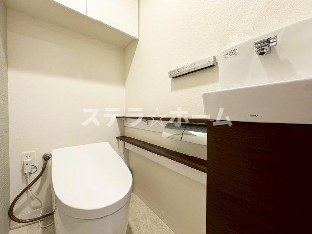 エスリード南茨木のトイレ|シンプルで使いやすいトイレです