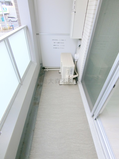 リヴシティ本羽田のバルコニー|南向きのバルコニー