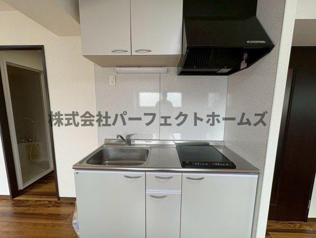 香里グリーンハイツのキッチン|お料理しやすいキッチンです