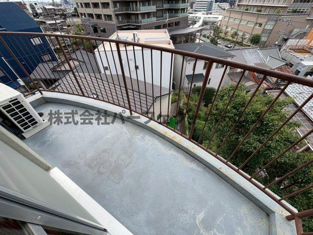 香里グリーンハイツのバルコニー|開放的で明るい空間を演出してくれるバルコニーです